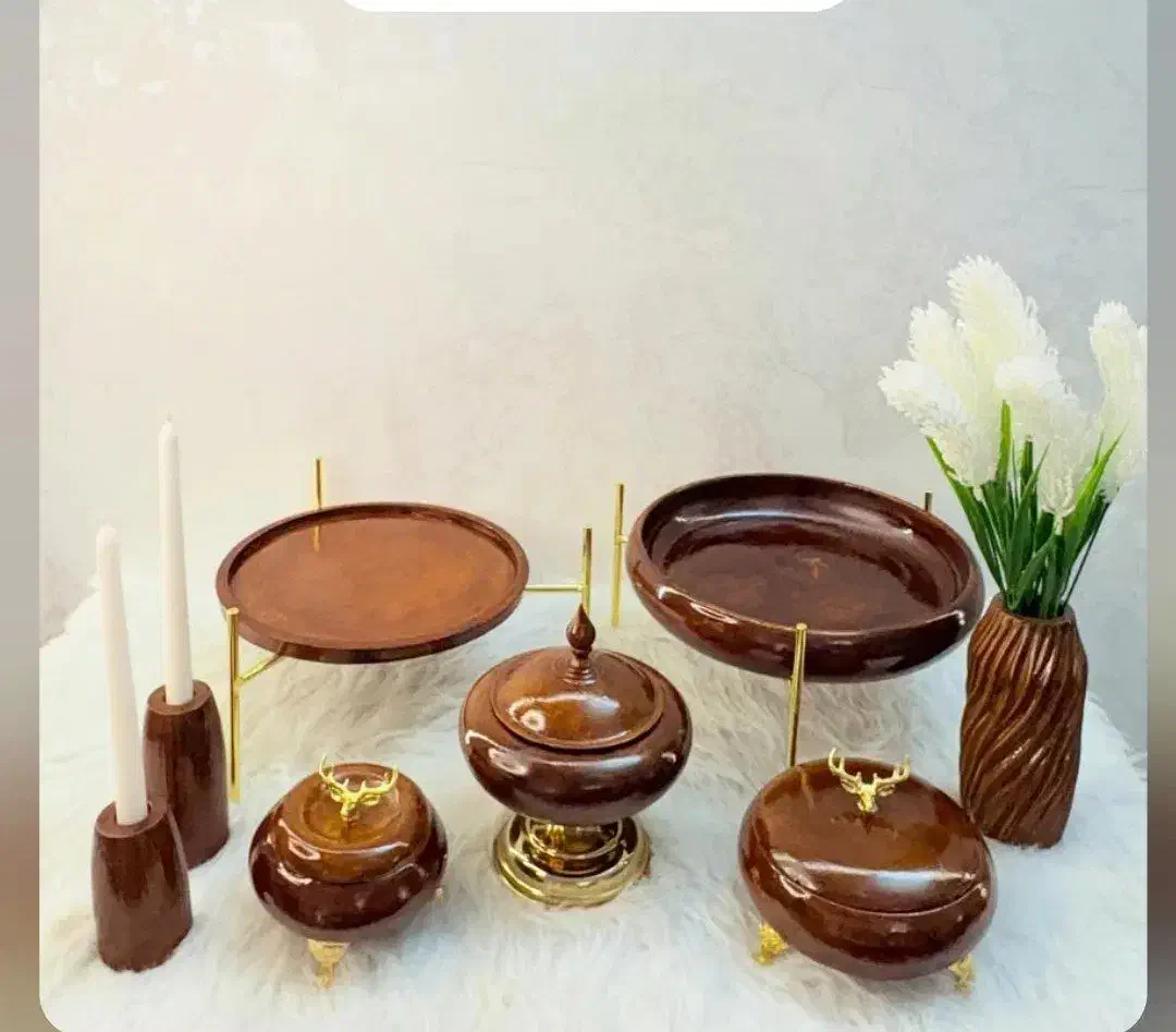 ظروف و دکوری سنگ مصنوعی|ظروف سرو و پذیرایی|ری, دولتآباد|دیوار