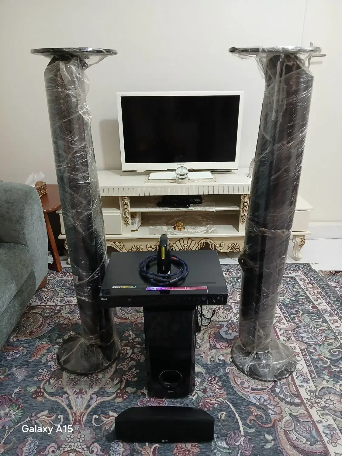 سیستم خانوادگی ال جی اصل|سیستم صوتی خانگی|تهران, خاک سفید|دیوار