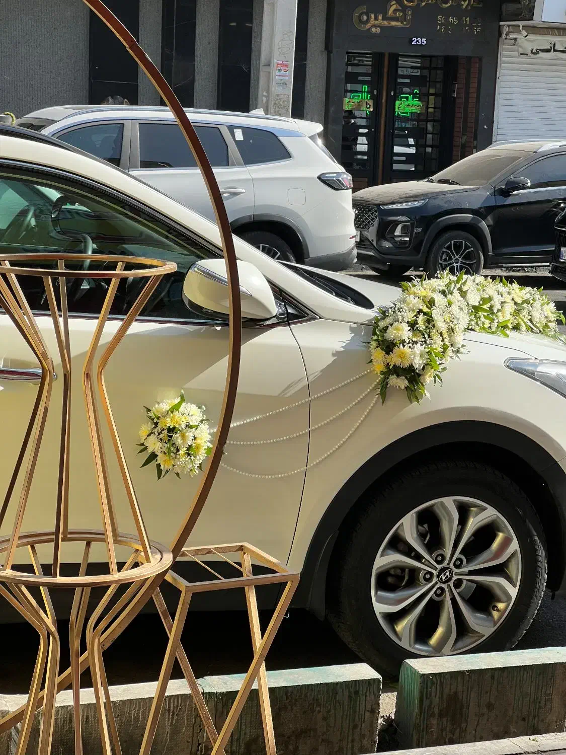 اجرا گل آرایی ماشین عروس در لوکیشن شما|خدمات پذیرایی، مراسم|اسلامشهر, شهرک مفیدی|دیوار