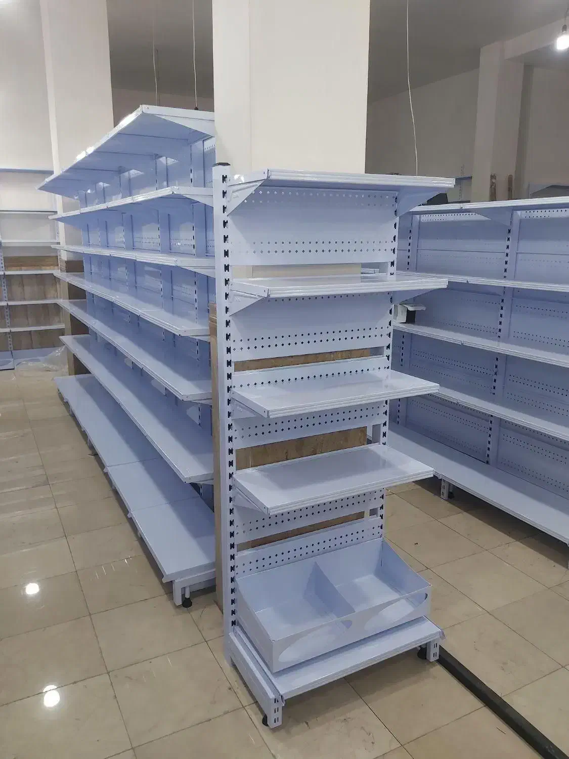 قفسه تمام سفید L و T|فروشگاه و مغازه|اهواز, باغ شیخ|دیوار