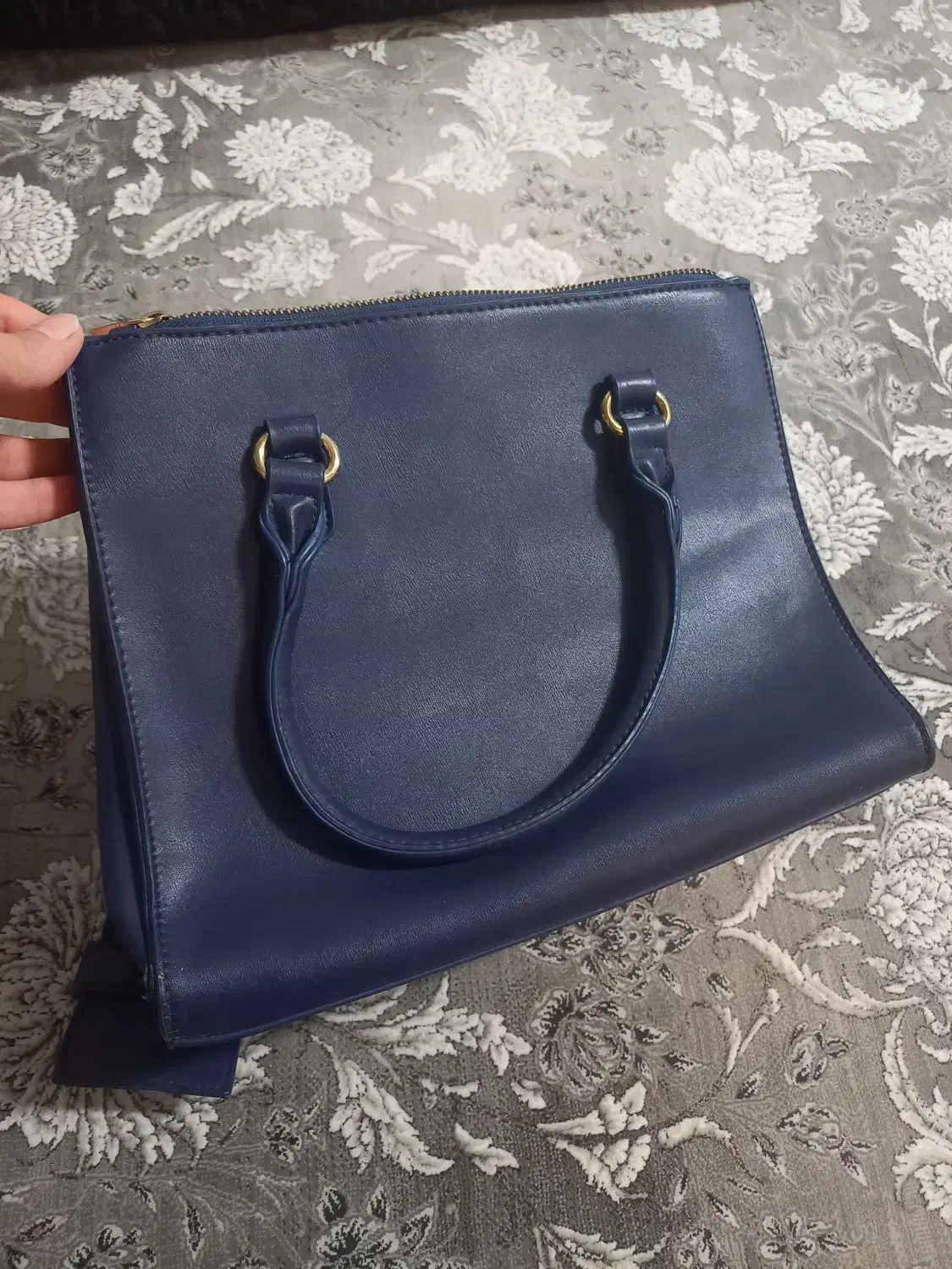 کیف مجلسی سورمه ای|کیف، کفش، کمربند|همدان, |دیوار