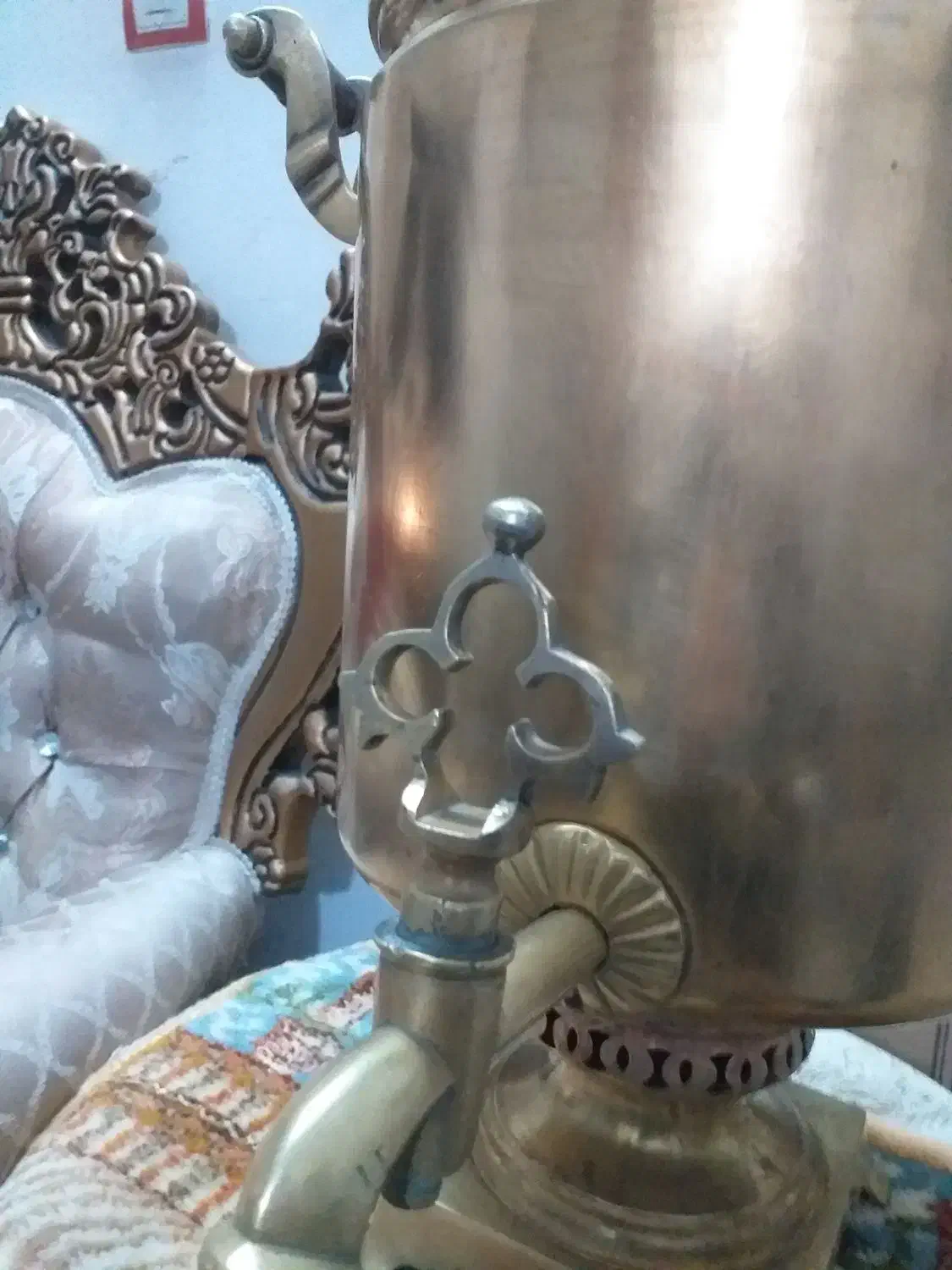 سماور ۲۰لیتری سنگین|کلکسیون اشیاء عتیقه|اهر, |دیوار