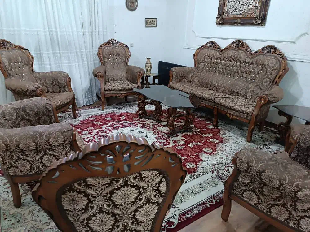 فروش مبل سلطنتی۸نفره|مبلمان خانگی و میز عسلی|خرمشهر, |دیوار