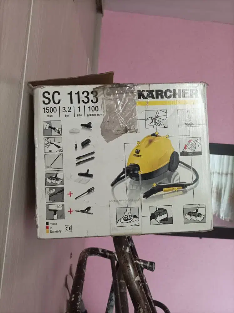 بخارشور کرچر اصل آلمان|جاروبرقی، جارو شارژی، بخارشو|تهران, سلسبیل شمالی|دیوار