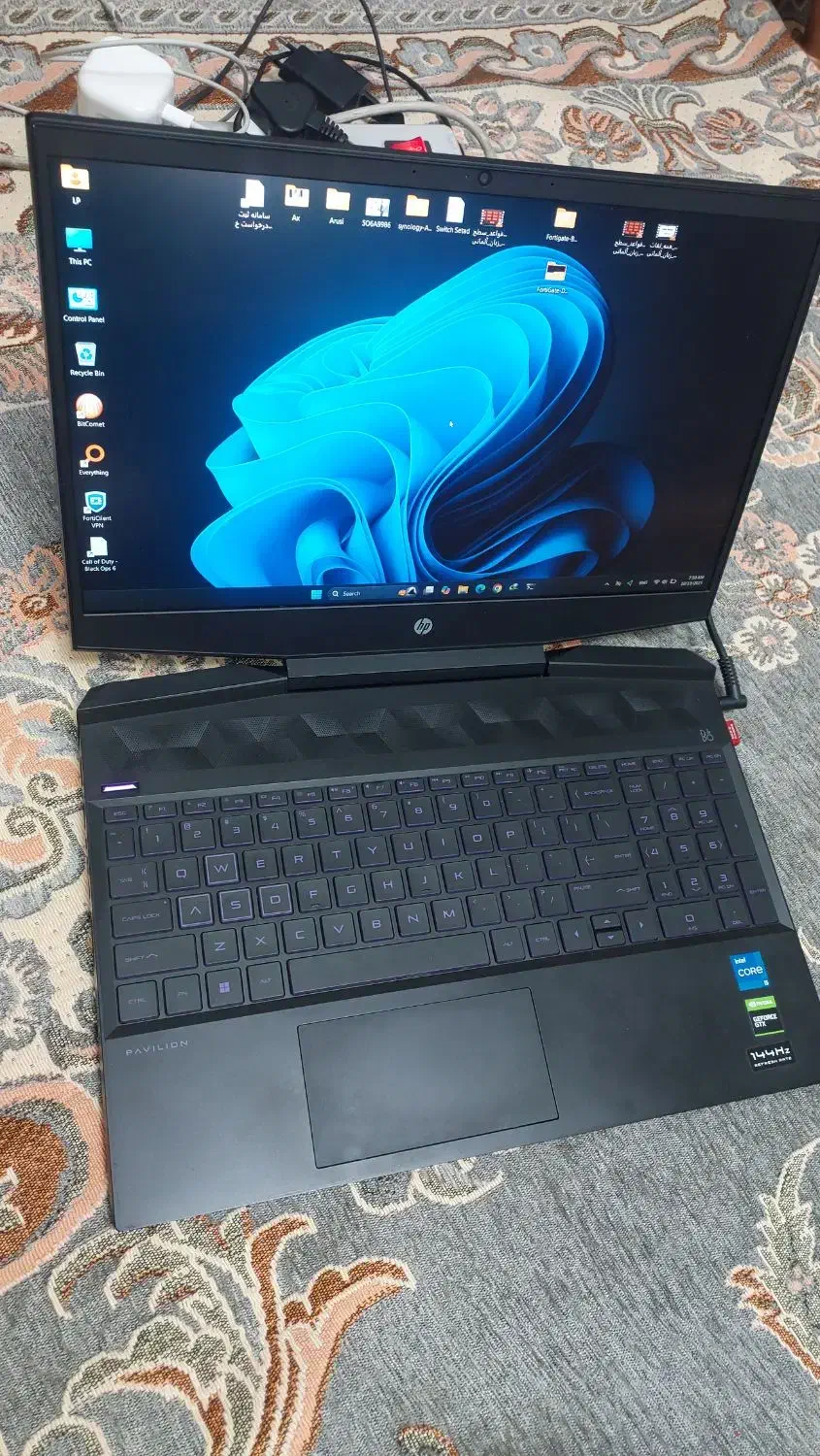 اپتاپ گیمینگ HP|رایانه همراه|اندیشه, اندیشه فاز ۴|دیوار