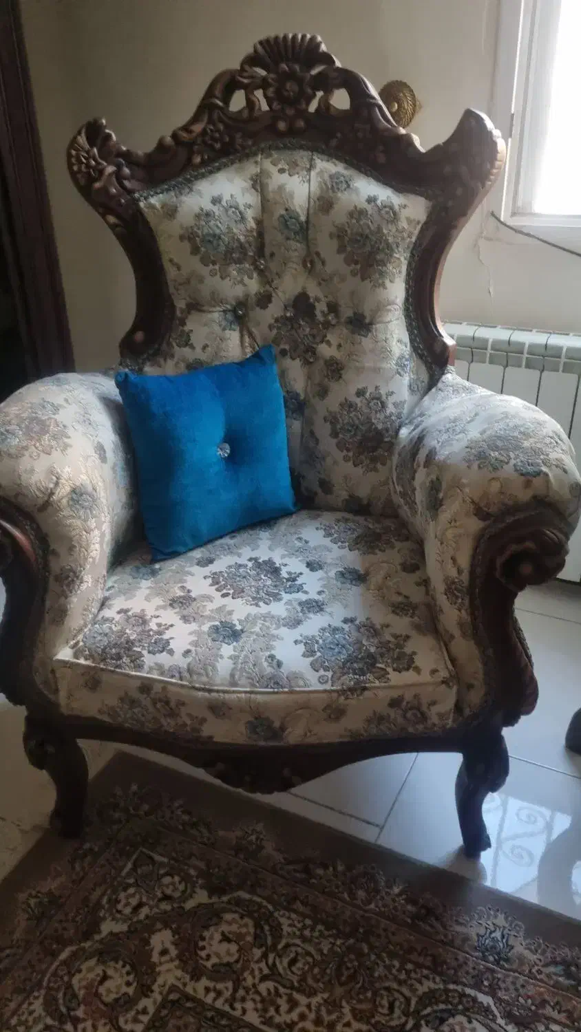 مبل ۹نفره دست دو|مبلمان خانگی و میز عسلی|پردیس, فاز ۸|دیوار