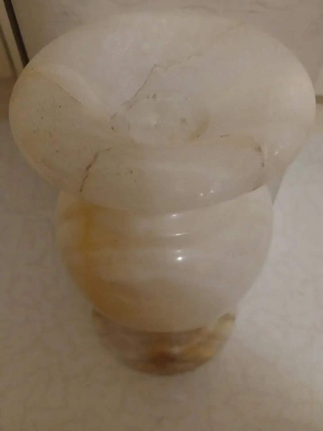 گلدان سنگ مرمر ارتفاع ۱۶ سانتیمتر|صنایع دستی و سایر لوازم تزئینی|تهران, امانیه|دیوار