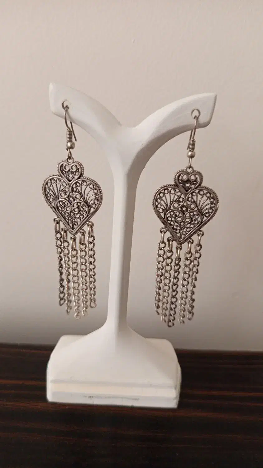 گوشوارهای آویز زیبا|بدلیجات|پرند, فاز ۶|دیوار