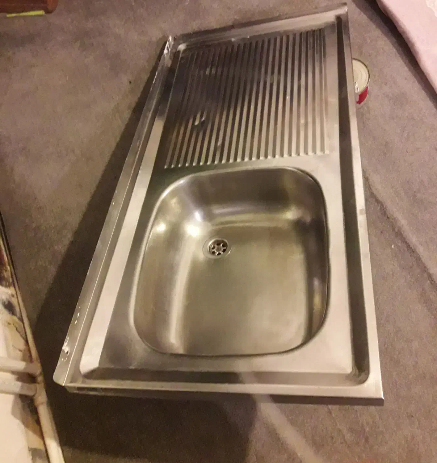 سینگ ظرفشویی در حد نو سالم|مصالح و تجهیزات ساختمان|دره شهر, |دیوار