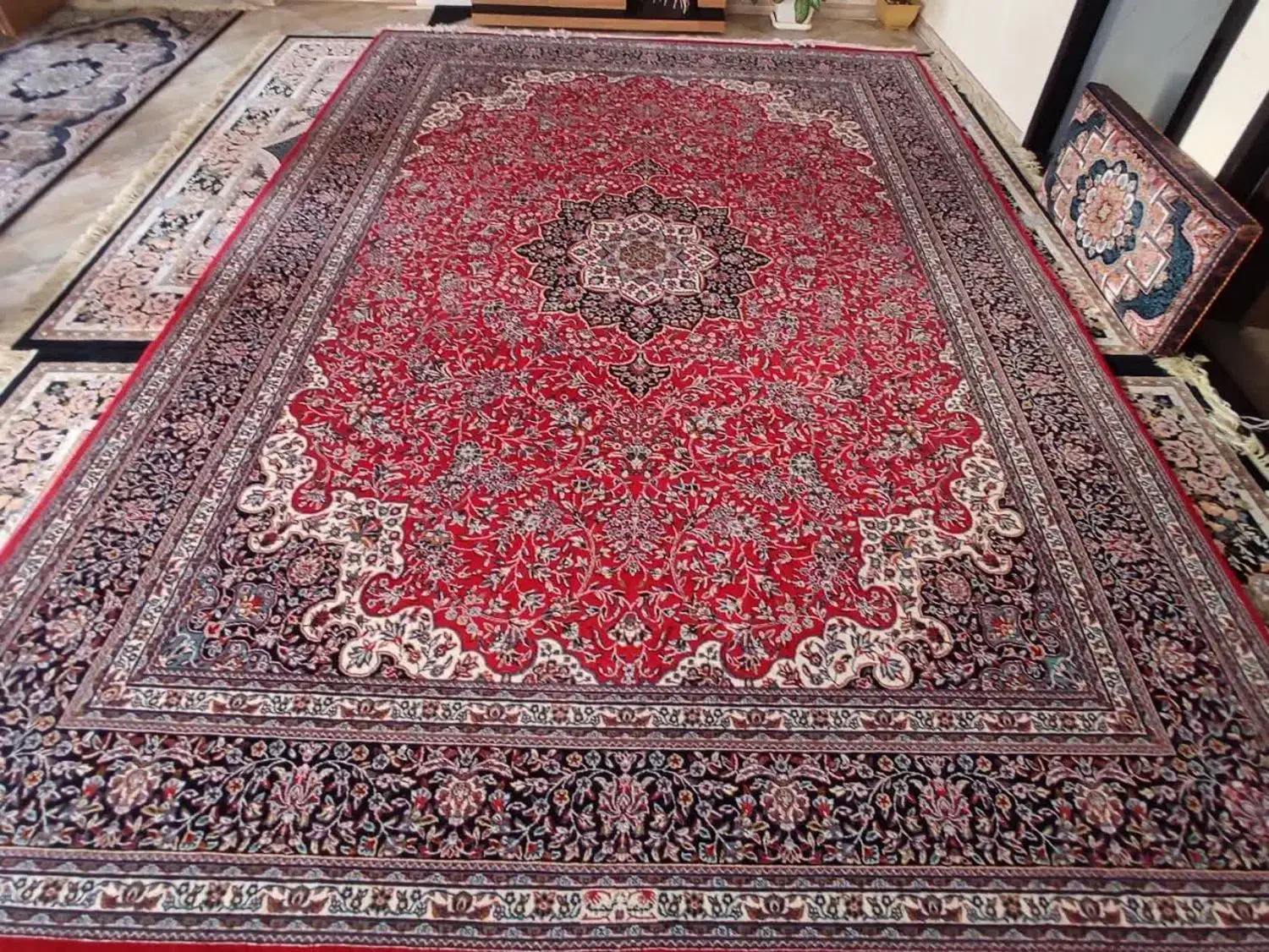 فرش نو ۱۲ متری|فرش|زنجان, |دیوار