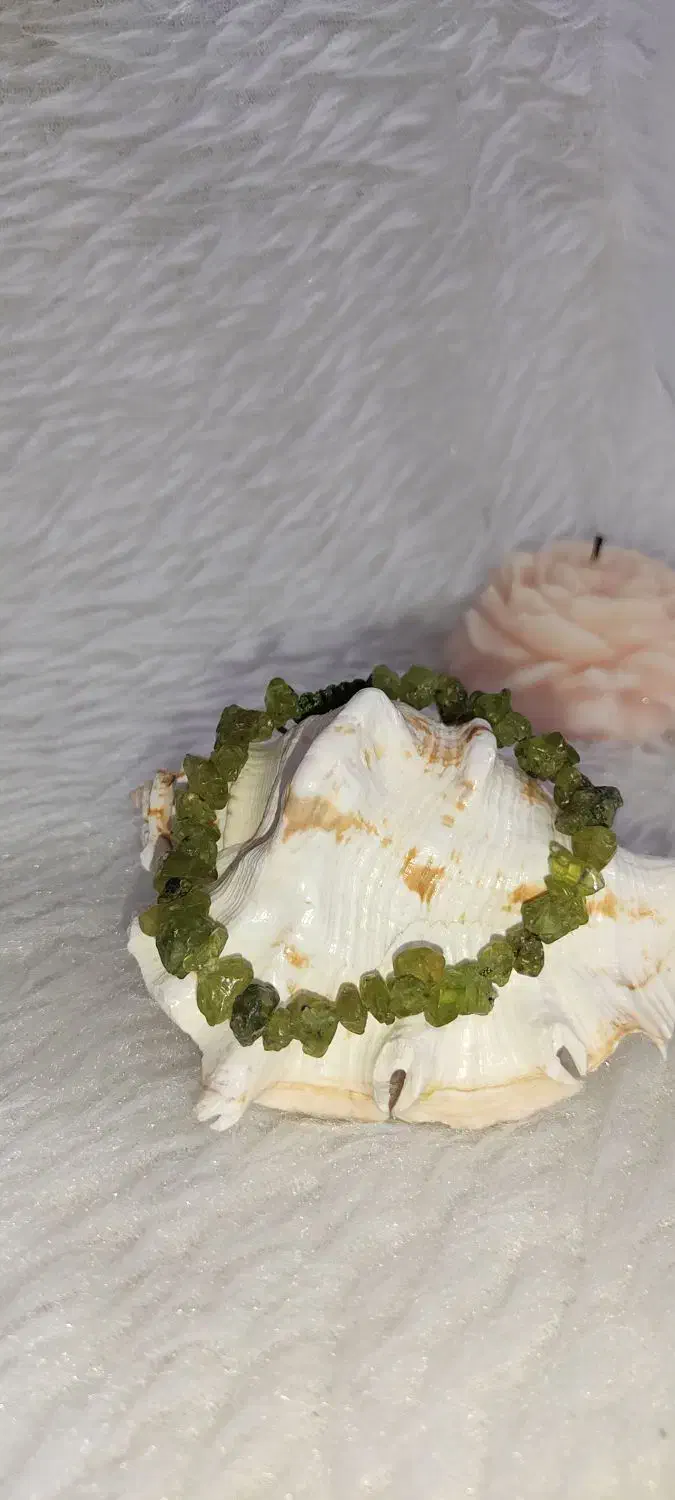 هدیه روز مادر دستبند سنگ قیمتی زبرجد|جواهرات|ساری, |دیوار