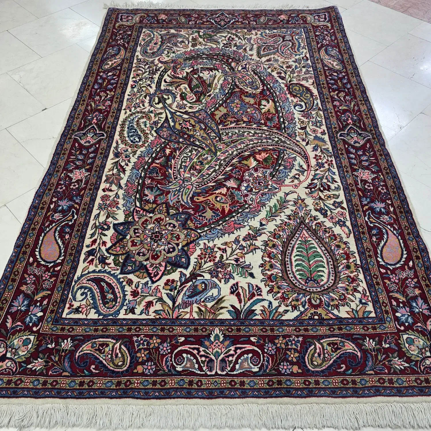 فرش و قالیچه دوذرعی ساروق طرح قهروآشتی|فرش|تهران, ونک|دیوار