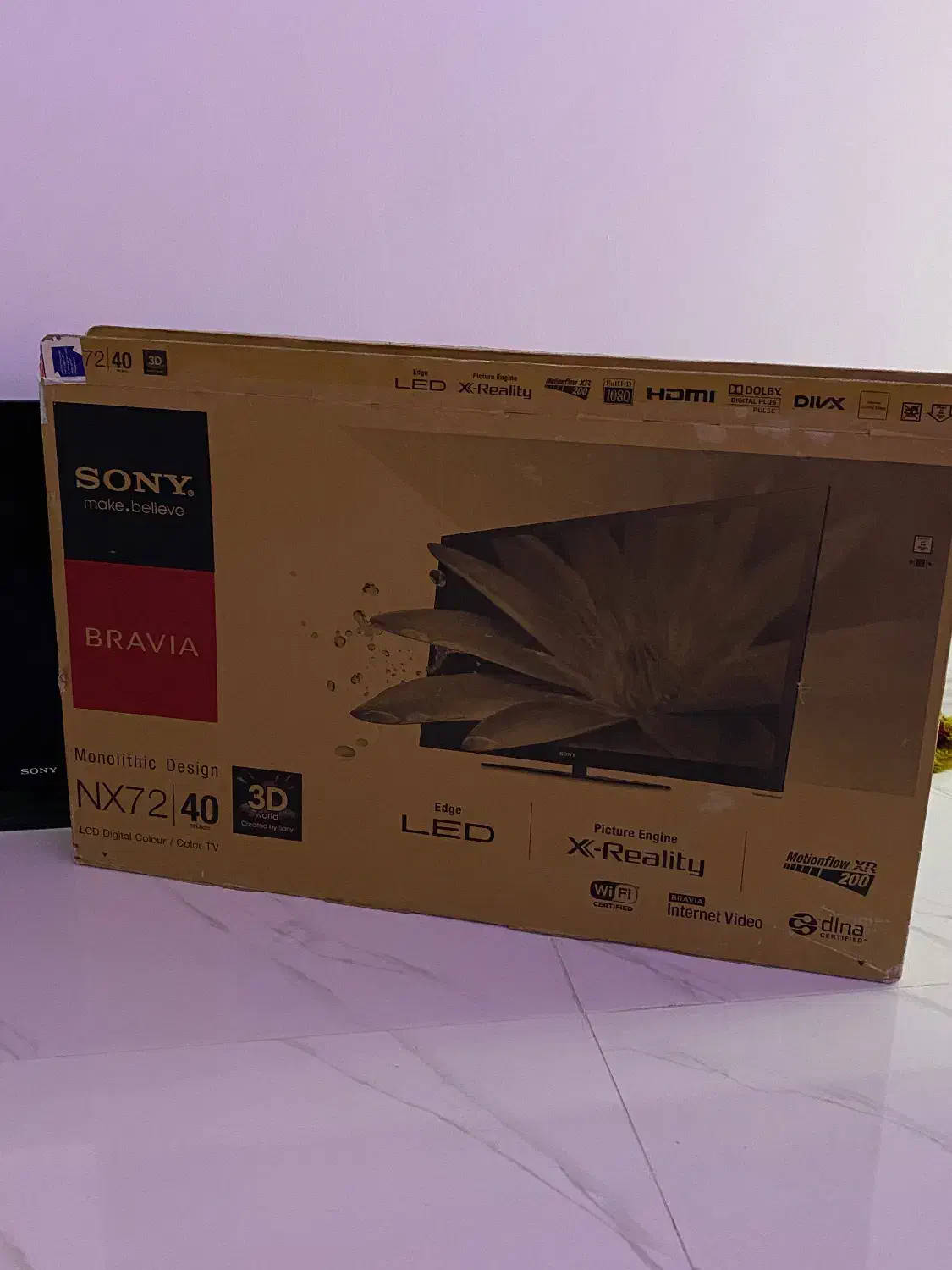 تلویزیون 40 اینچ سونی|تلویزیون و پروژکتور|بوشهر, |دیوار