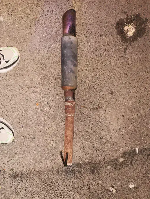 منبع اگزوز 713 js به همراه انباری اماده نصب|قطعات یدکی و لوازم جانبی|لاهیجان, مهرگان|دیوار