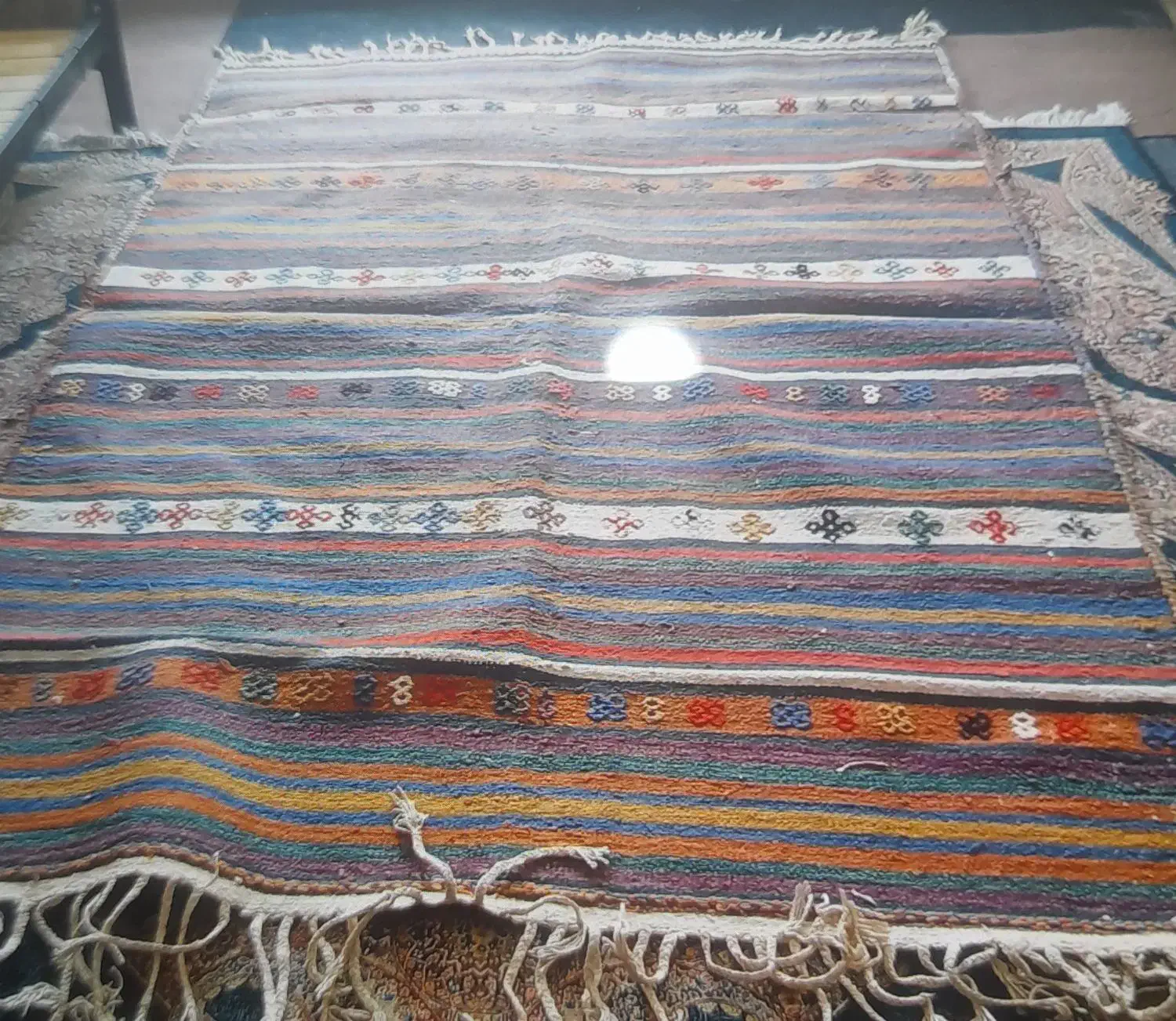 یک عددگلیم دست بافت قدیمی به فروش میرسد|فرش|داراب, |دیوار