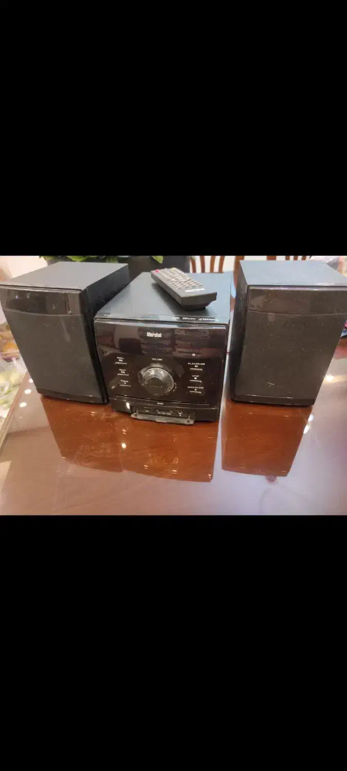 ضبط و باند مارشال و رادیو ضبط پاناسونیک|سیستم صوتی خانگی|تهران, پاسداران|دیوار