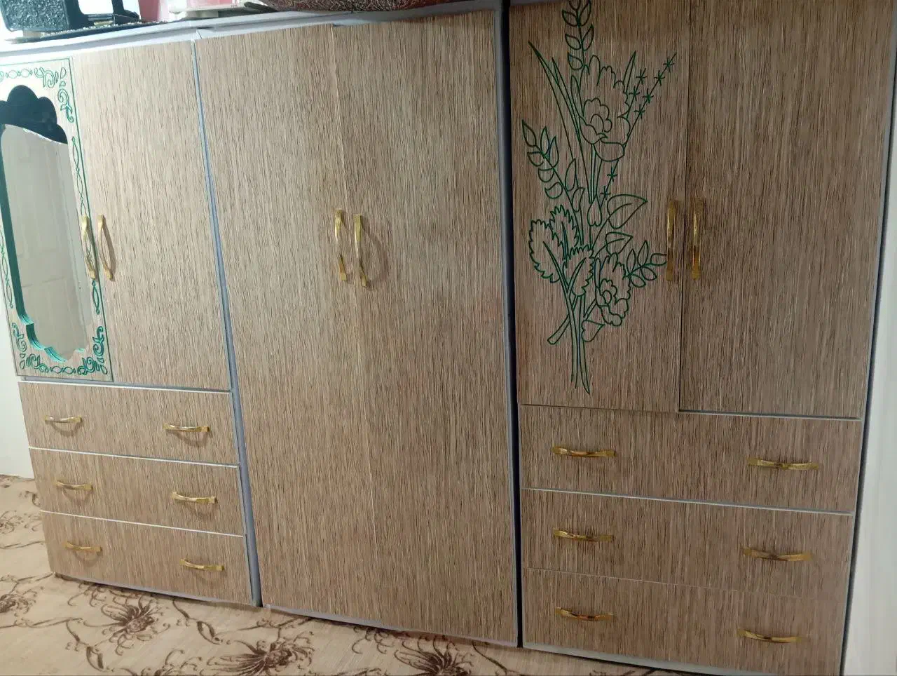 سه عدد کمد|جاکفشی، کمد، دراور|جوانرود, |دیوار