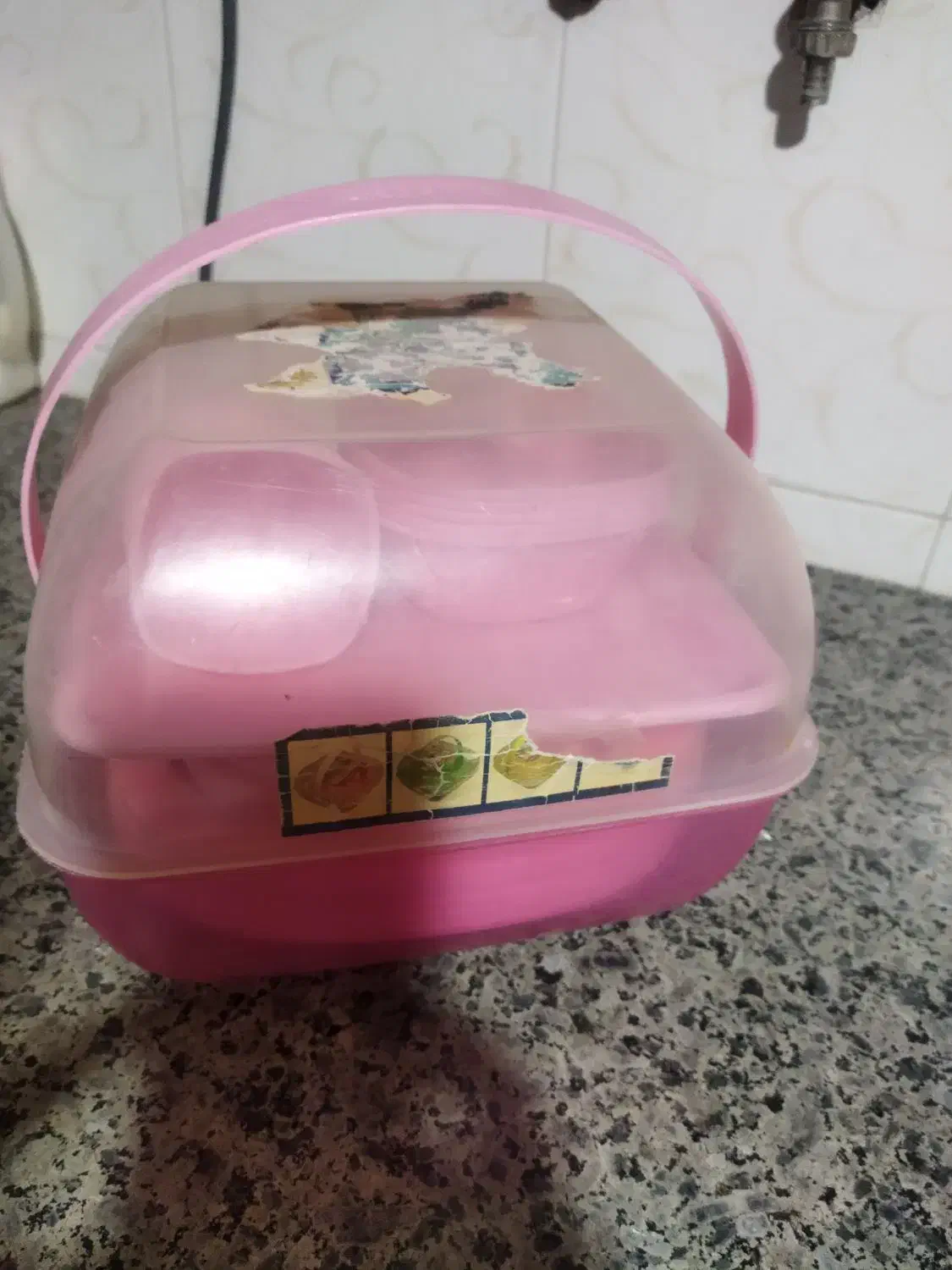 ظرف مسافرتی|ظروف سرو و پذیرایی|جهرم, |دیوار