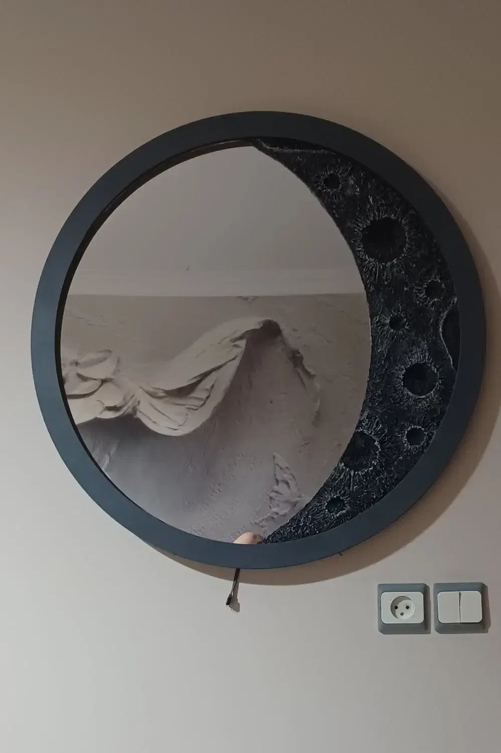 آینه ماه اندازه ۸۰در۸۰ نو|آینه|سبزوار, پاسداران|دیوار