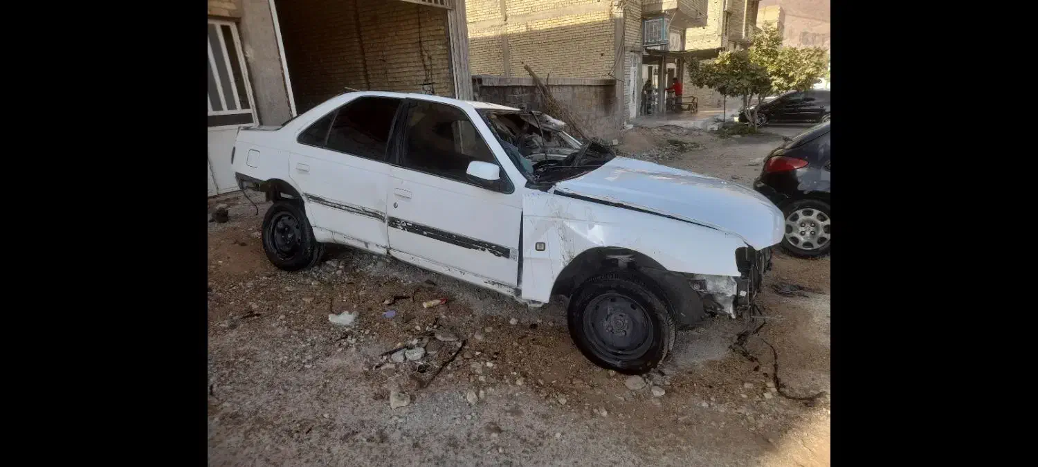 فروش پارس ۸۵ تصادفی|خودرو سواری و وانت|شیراز, میانرود|دیوار