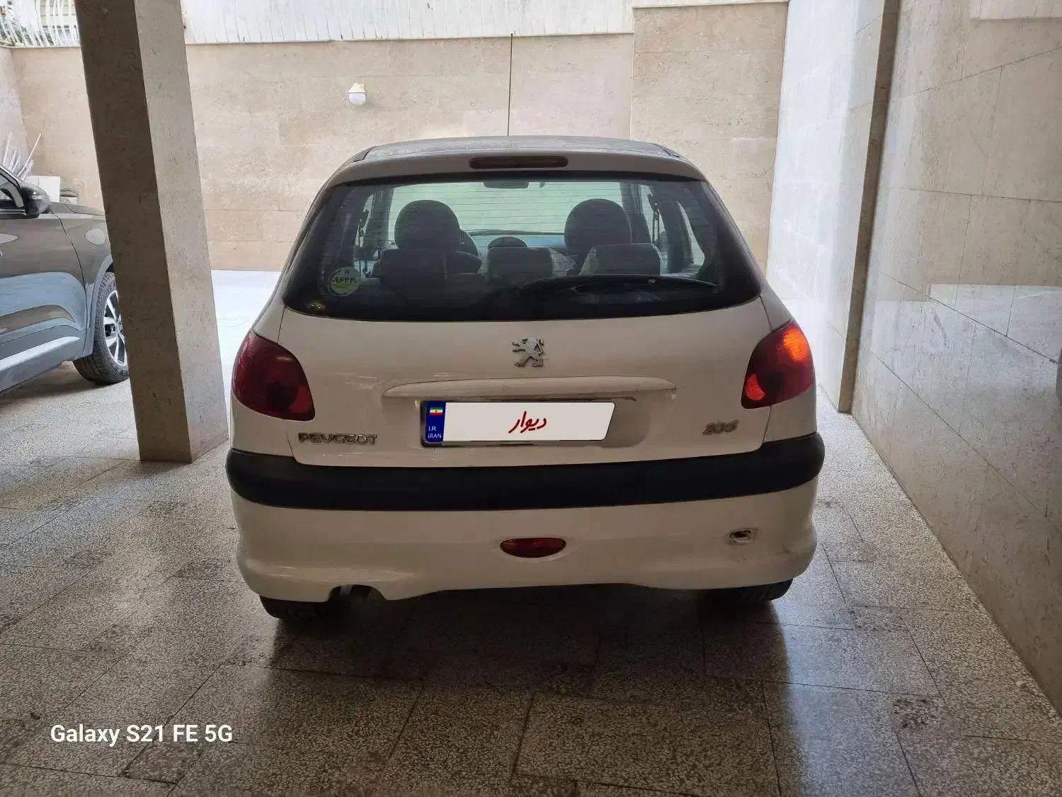 پژو 206 تیپ 2|خودرو سواری و وانت|مشهد, شهید فرامرز عباسی|دیوار