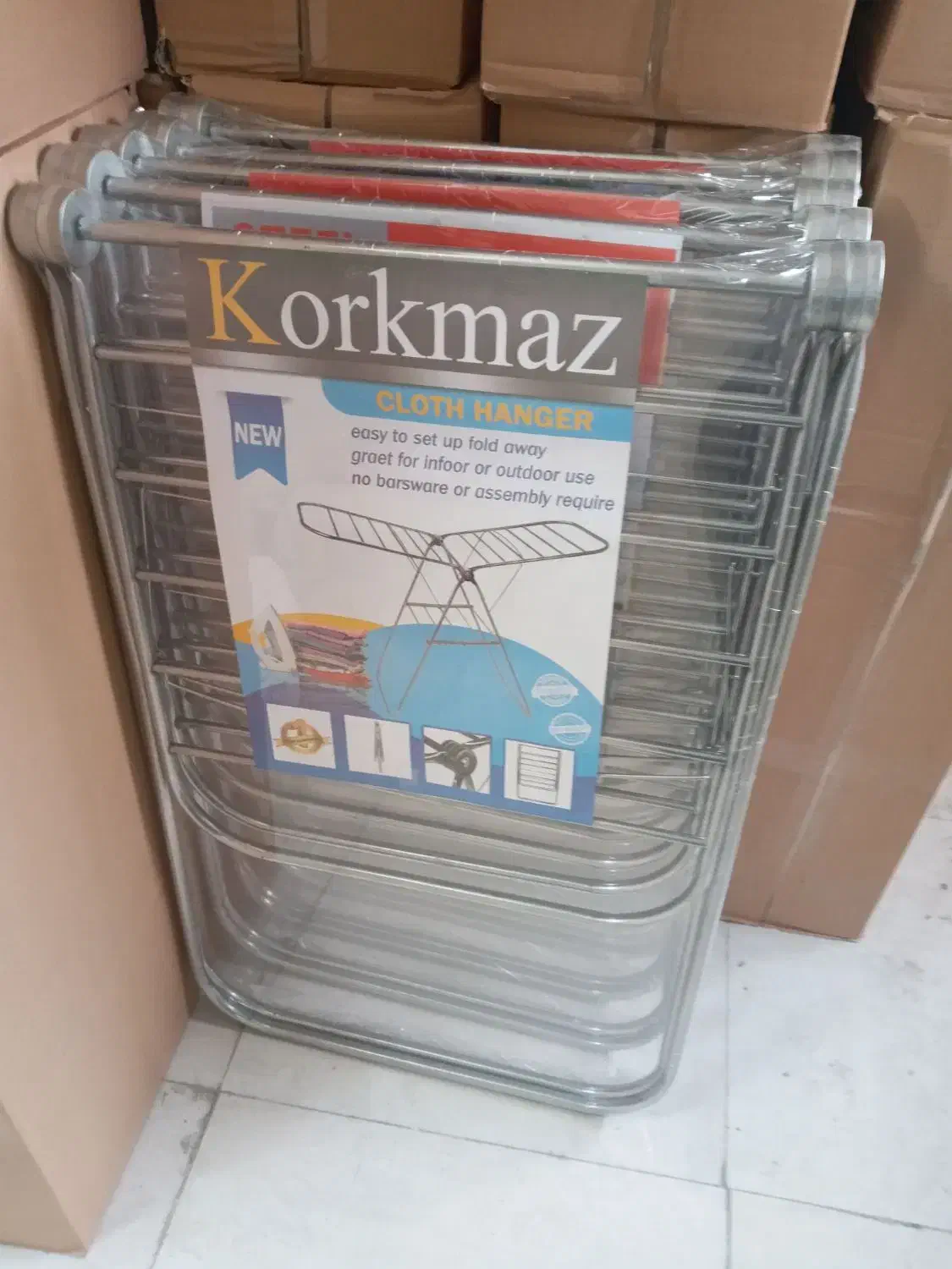 حراج رخت آویزتاشو به قیمت کارگاه|بندرخت و رختآویز|پاکدشت, پاکدشت (مامازند)|دیوار