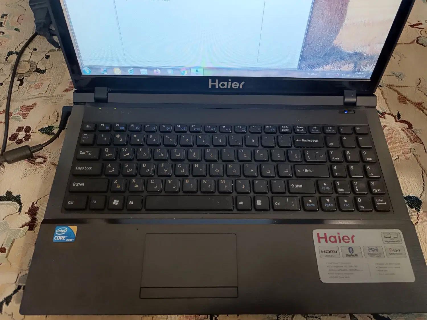 لپتاپ  haier T5K|رایانه همراه|قم, زنبیل آباد|دیوار