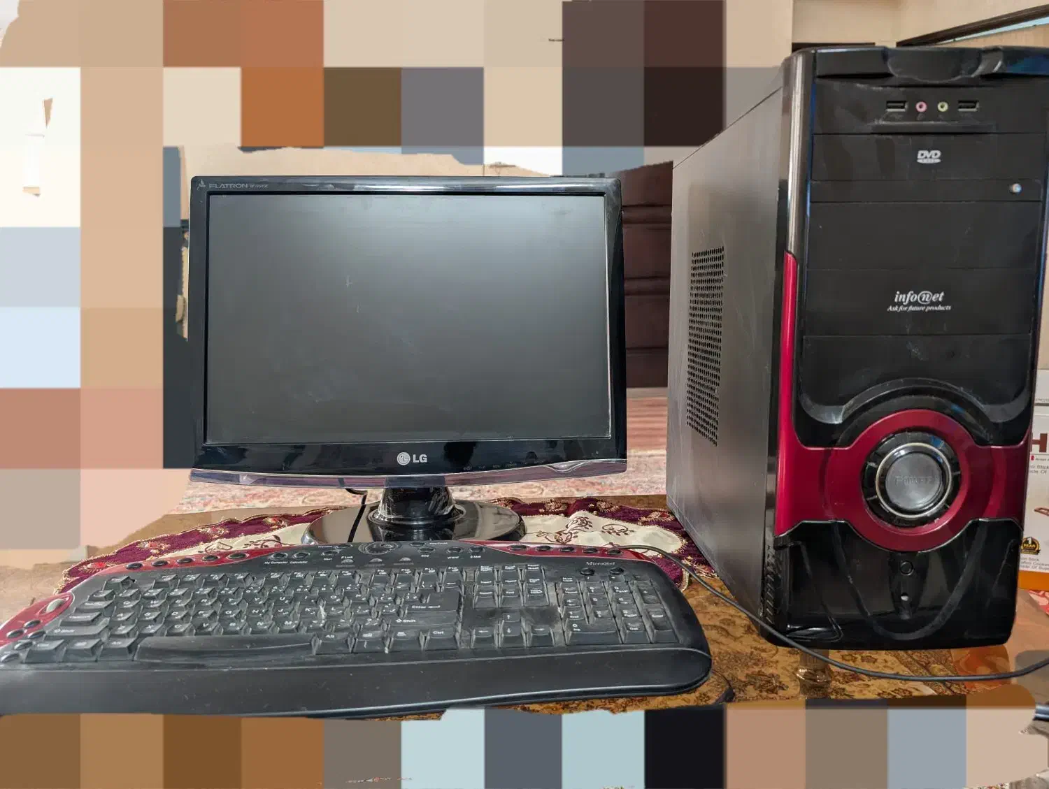 فروش کامپیوتر کامل ال جی|رایانه رومیزی|کاشان, قطب راوندی|دیوار