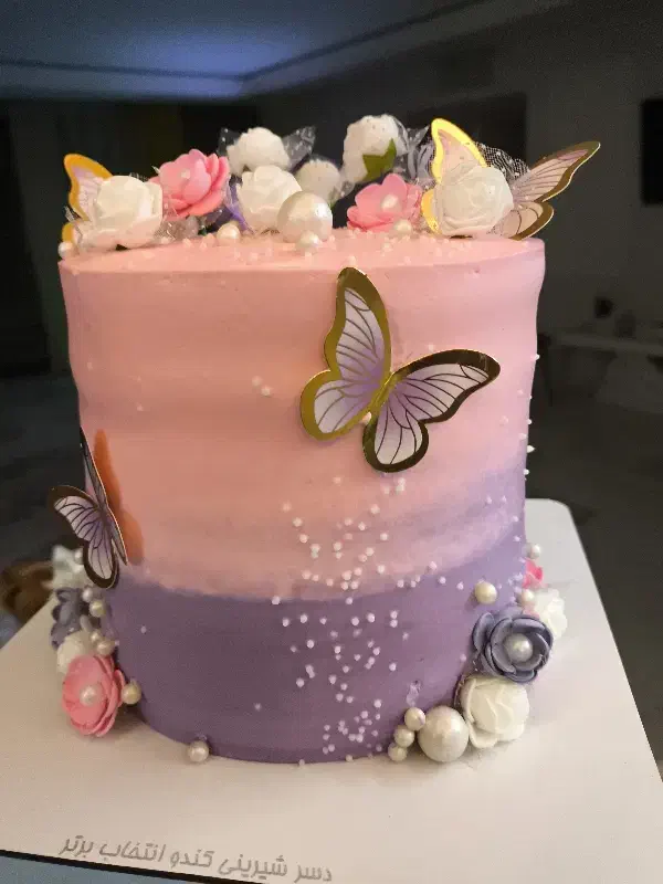 کیک تولد زیبا|خوردنی و آشامیدنی|فولادشهر, B4|دیوار