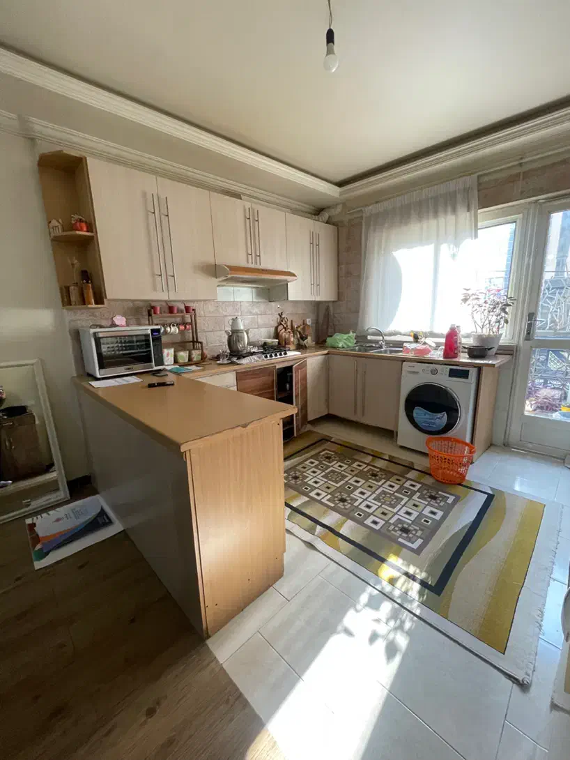 ۸۵ متر دوخواب فول امکانات جنت اباد شمالی