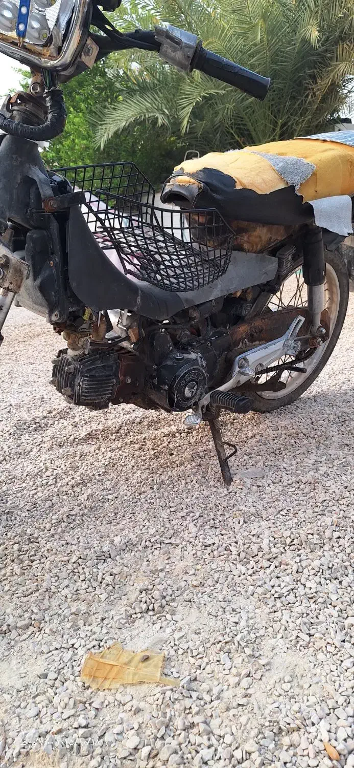 موتور طرح ویو|موتورسیکلت|چاه مبارک, |دیوار