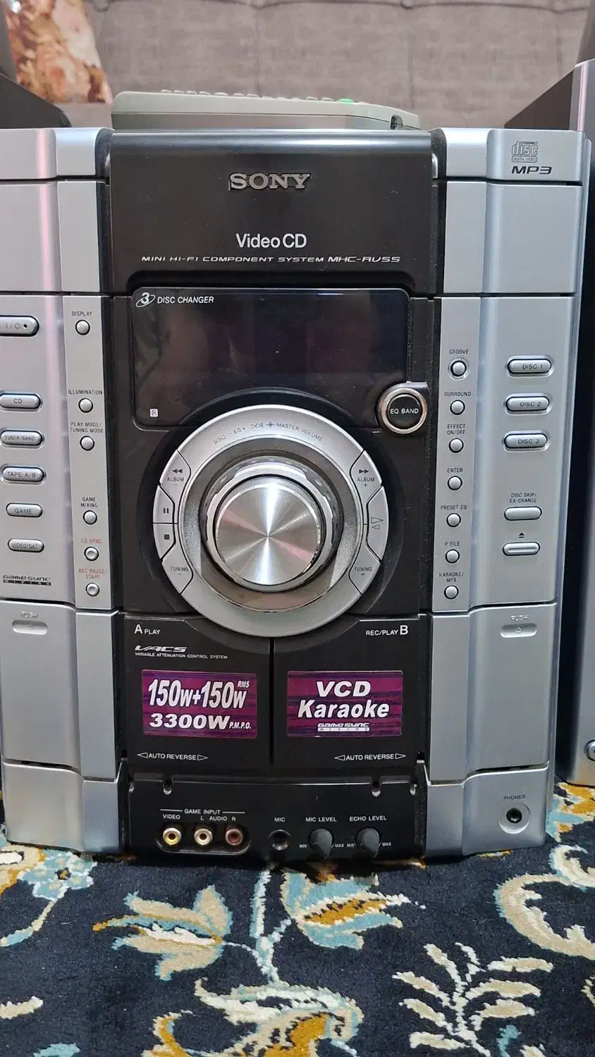 ضبط سونی ۳۳۰۰وات|سیستم صوتی خانگی|تهران, شهرک ولیعصر شمالی|دیوار