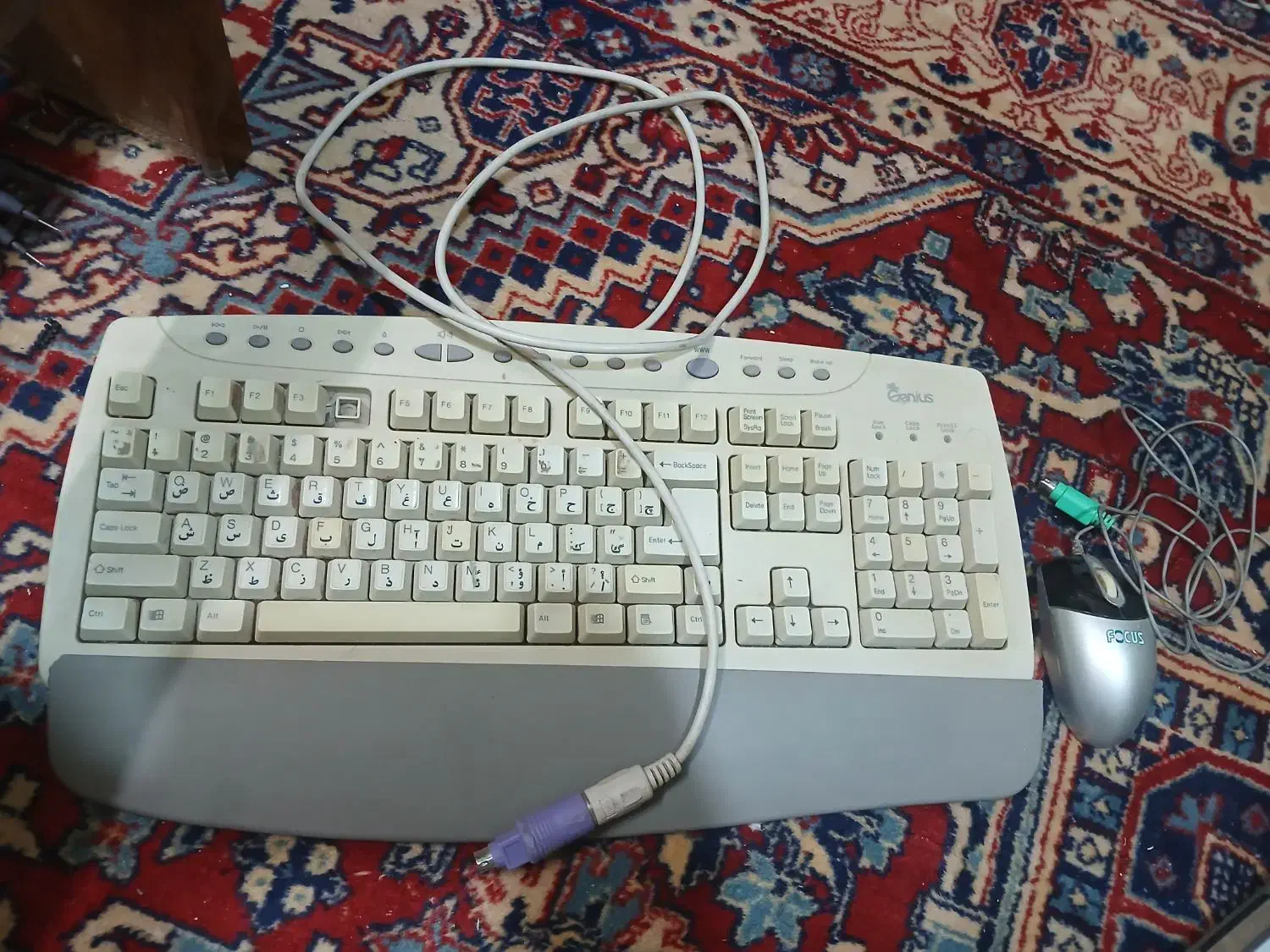 کیبرد و موس ps2|قطعات و لوازم جانبی رایانه|کاشان, زیارتی|دیوار