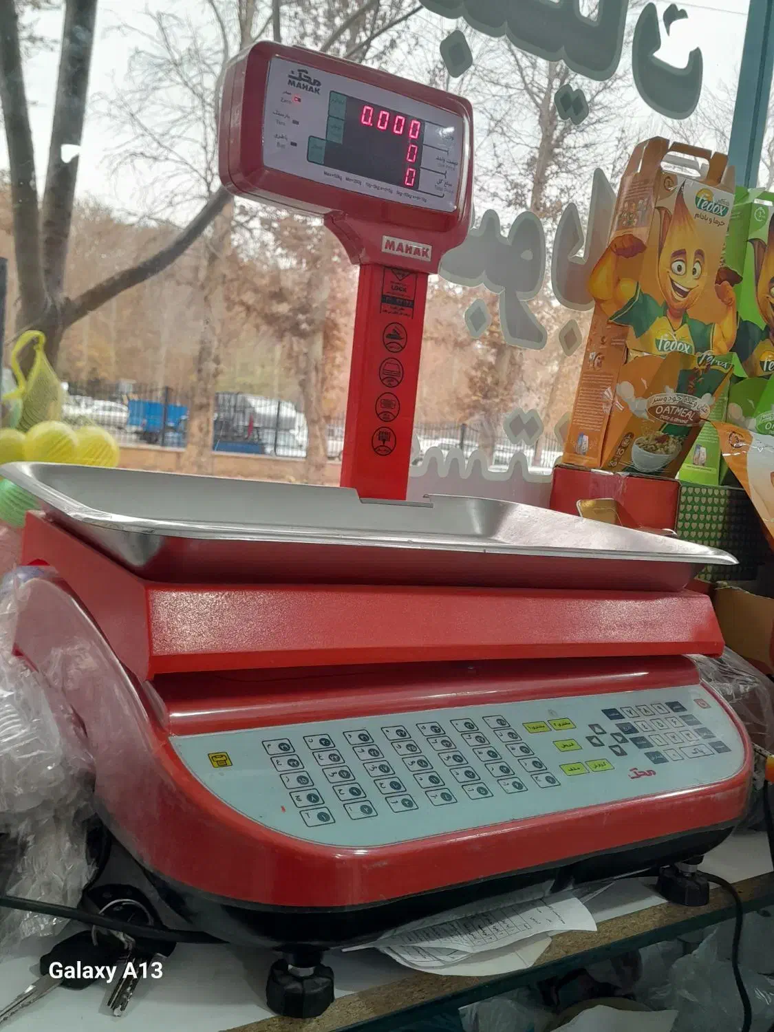 ترازو دیجیتالی فروشگاهی محک۵۰ کیلویی نو باتری سالم|فروشگاه و مغازه|ماهدشت, |دیوار