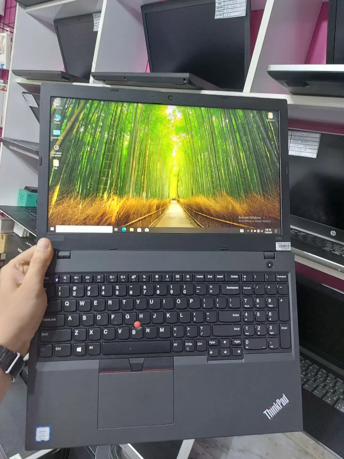 لپتاپ لنوو باکارتن i7 RAM16 SSD512 UHD هشت هسته|رایانه همراه|کرج, کرج نو|دیوار