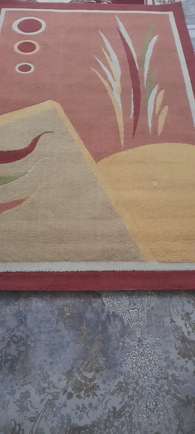 فرش۴متری طرح گل گندم|فرش|ساری, |دیوار