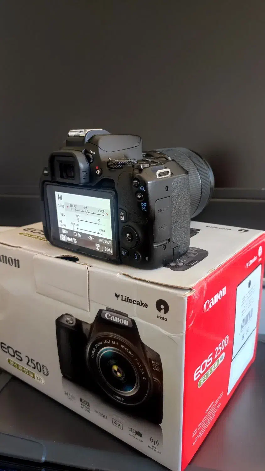 دوربین canon 250D با لنز 18 135 usm|دوربین عکاسی و فیلمبرداری|اردبیل, |دیوار