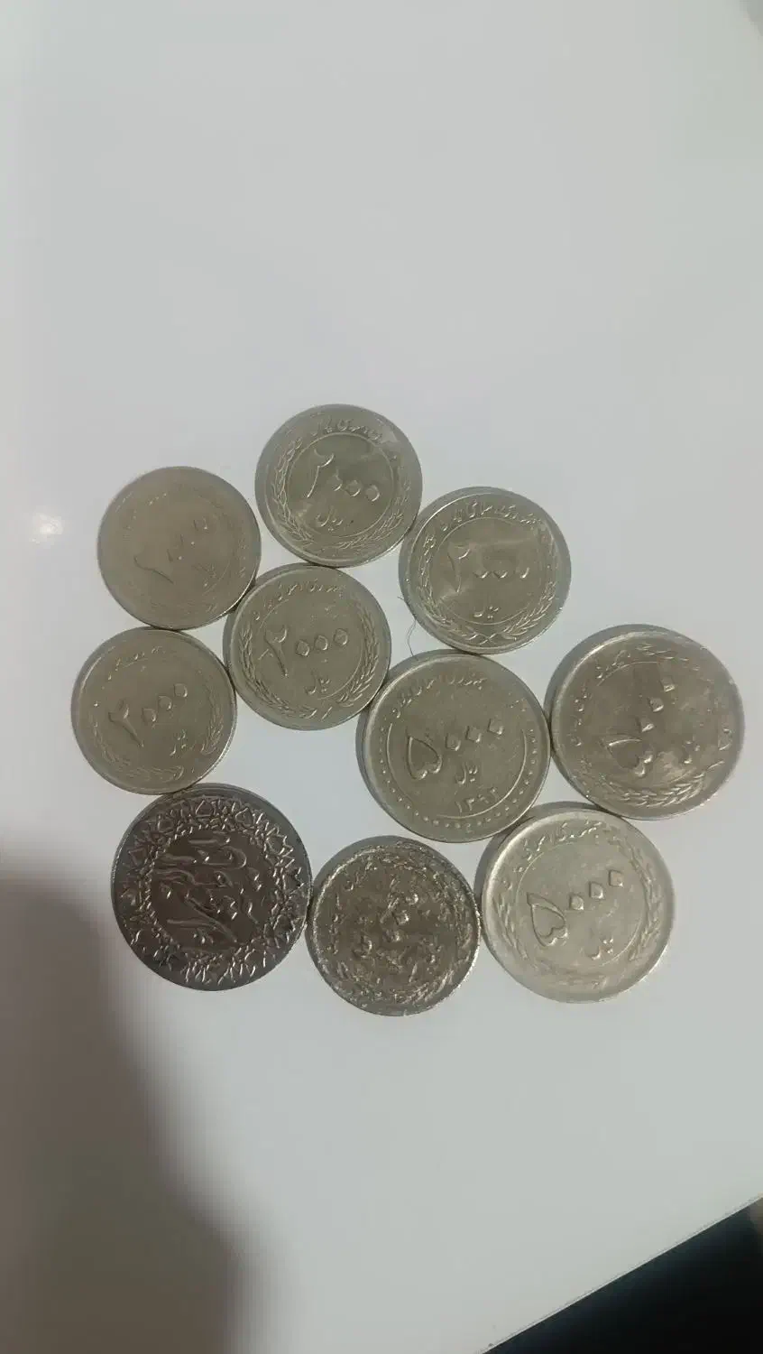 چند عدد سکه قدیمی فروشی|جواهرات|سلیمان, |دیوار