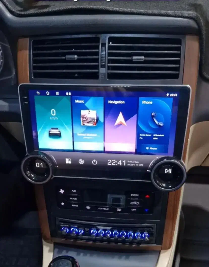 مانیتور اندروید دوربین دنده عقب سیستم صوتی خودرو|قطعات یدکی و لوازم جانبی|بیرجند, |دیوار