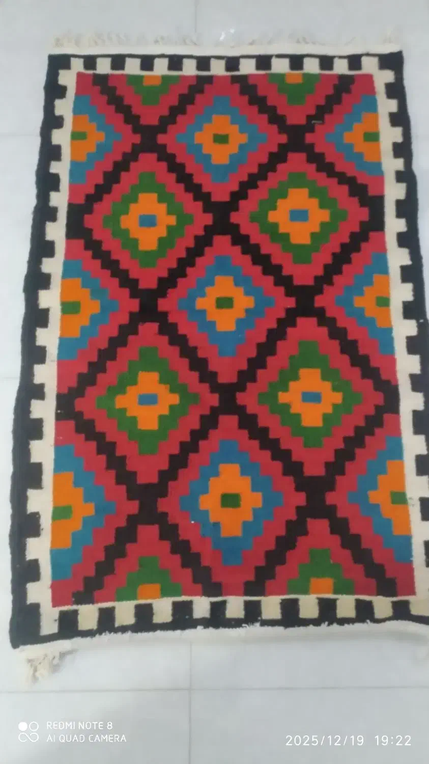 دو عدد گلیم پشم نو|گلیم، جاجیم، گبه|ارومیه, |دیوار