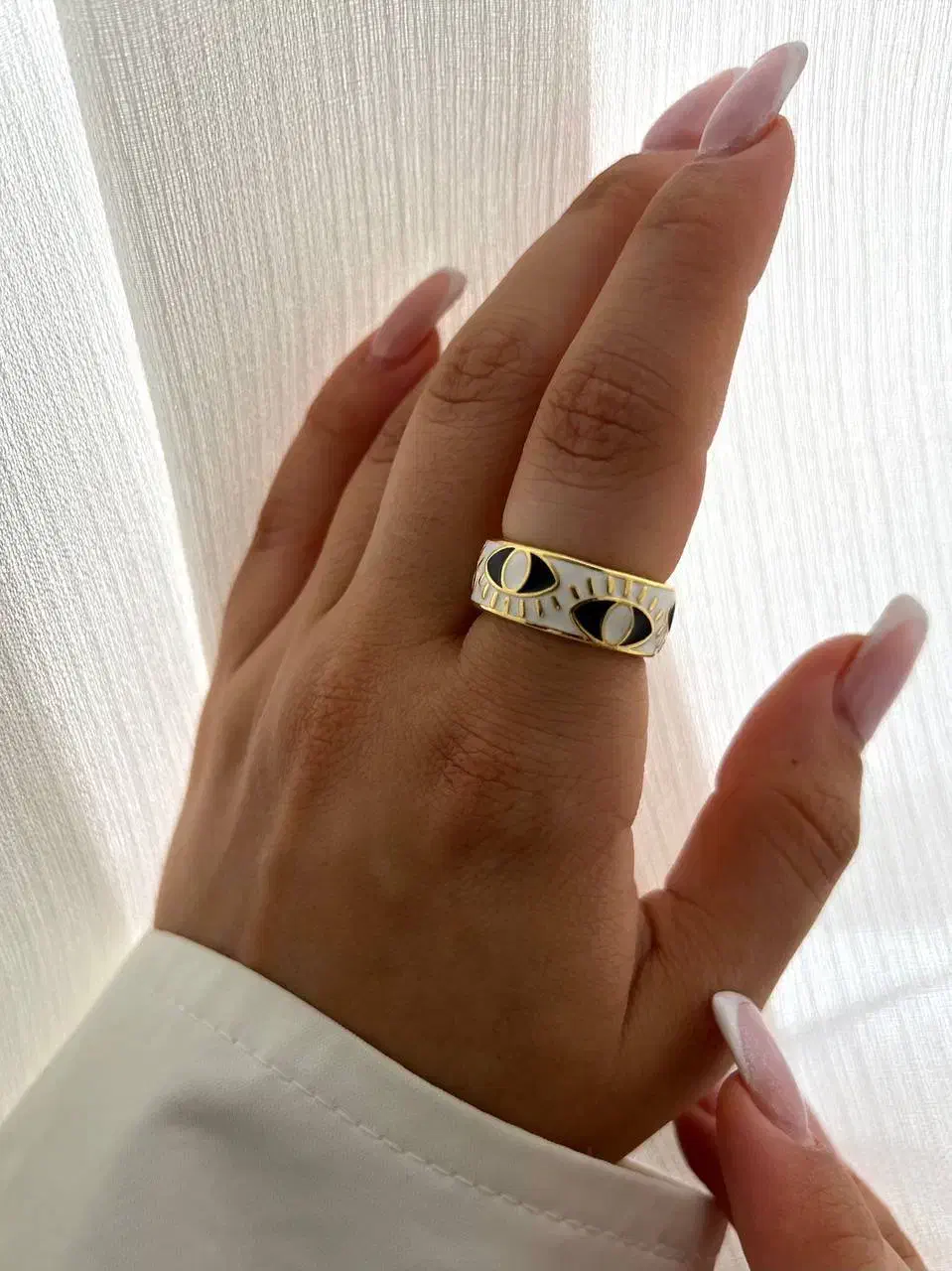 انگشتر چشم میناکاری|بدلیجات|اصفهان, احمدآباد|دیوار