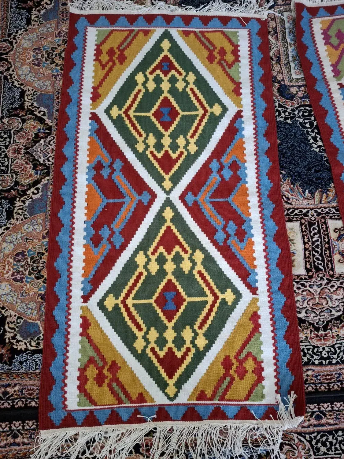 کلیم دست بافت در اندازه های مختلف|گلیم، جاجیم، گبه|اردبیل, |دیوار