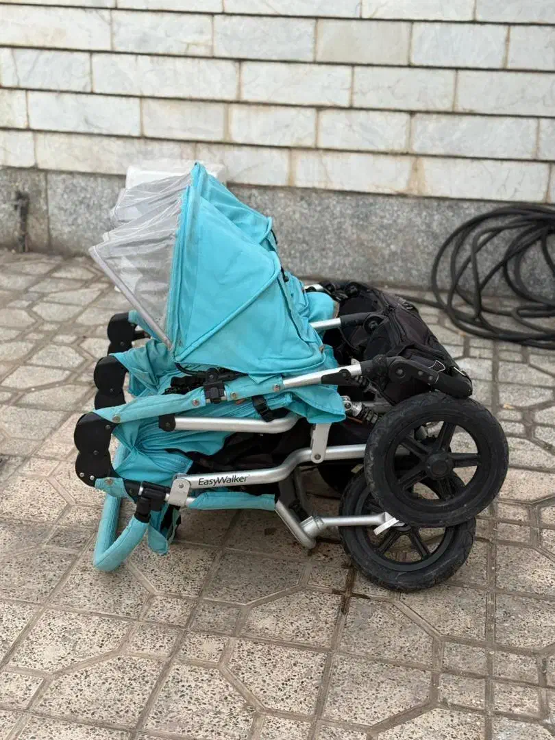 کالسکه دوقلویی  EasyWalker|کالسکه و لوازم جانبی|زنجان, |دیوار