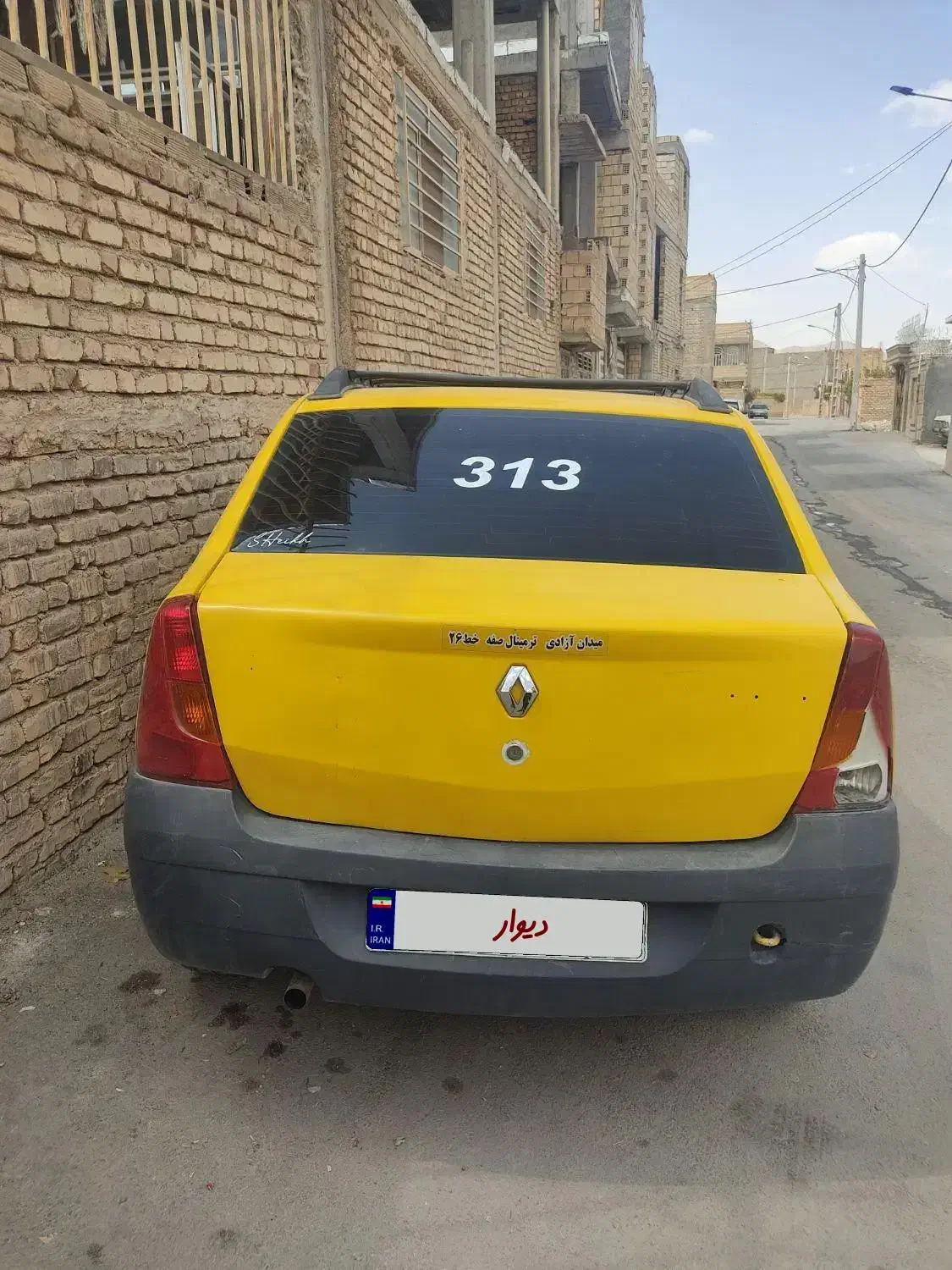 رنو تندر 90 (L90 لوگان) E1 دوگانه سوز، مدل ۱۳۸۸|خودرو سواری و وانت|اصفهان, کوی امام|دیوار