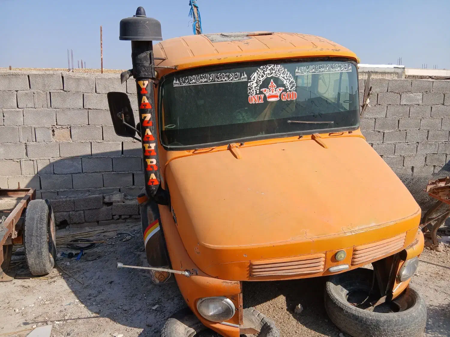 اتاق جلو بنز ده چرخ زیر مایلرخارجی|خودرو سنگین|دهلران, |دیوار