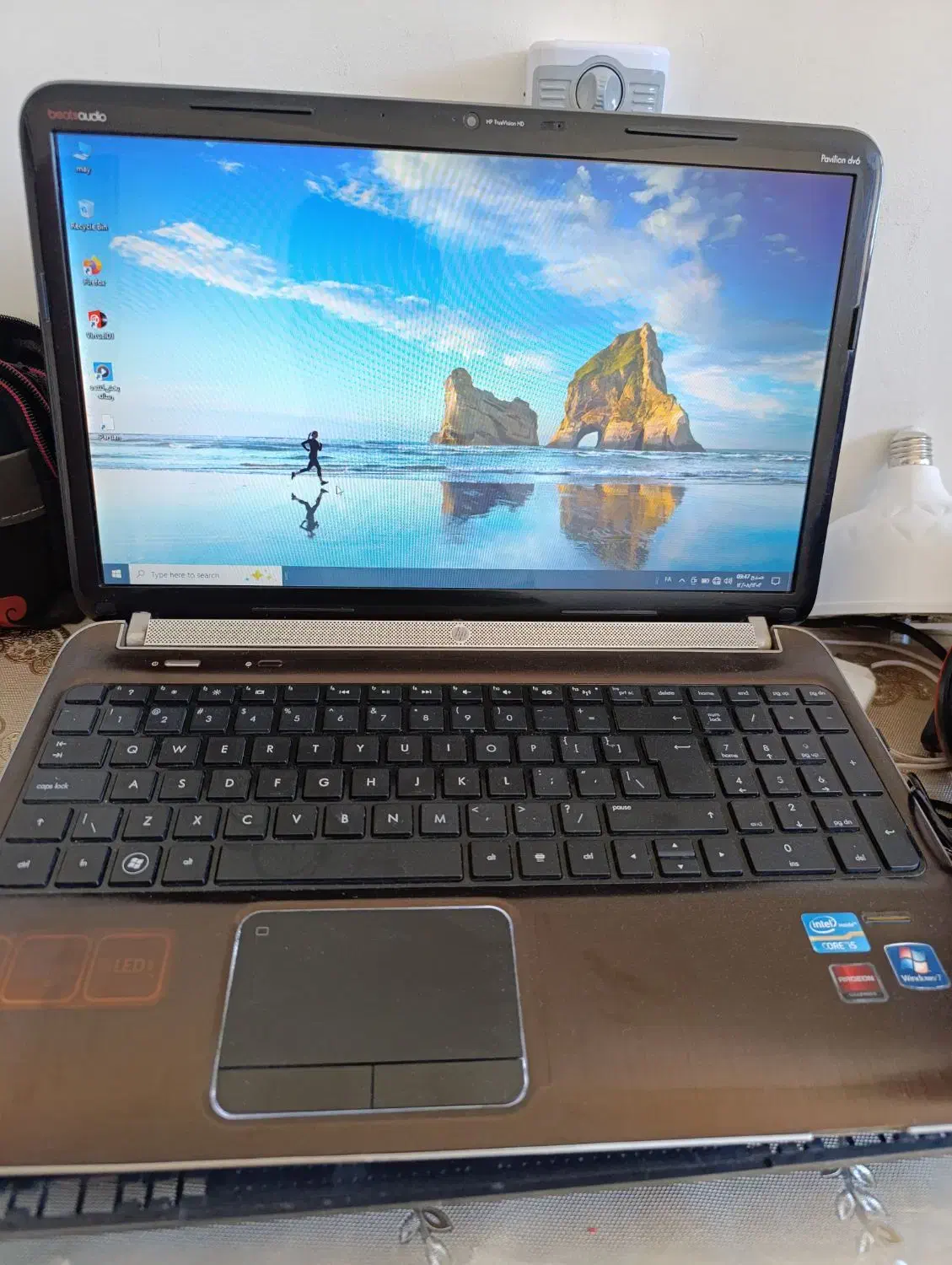 لپتاپ hp|رایانه همراه|اصفهان, لنبان|دیوار