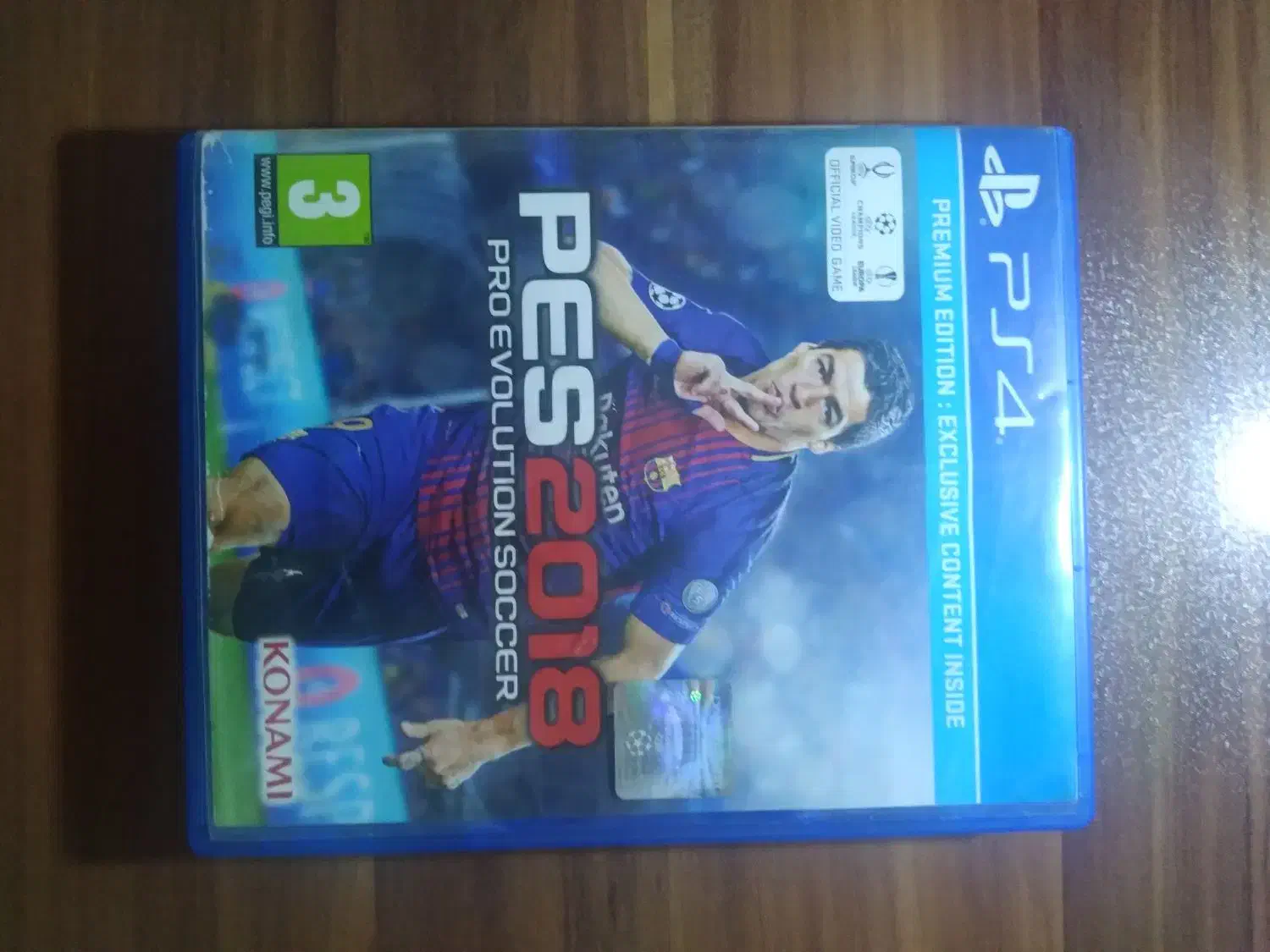 دیسک pes 2018 ps4|کنسول، بازی ویدئویی و آنلاین|همدان, |دیوار