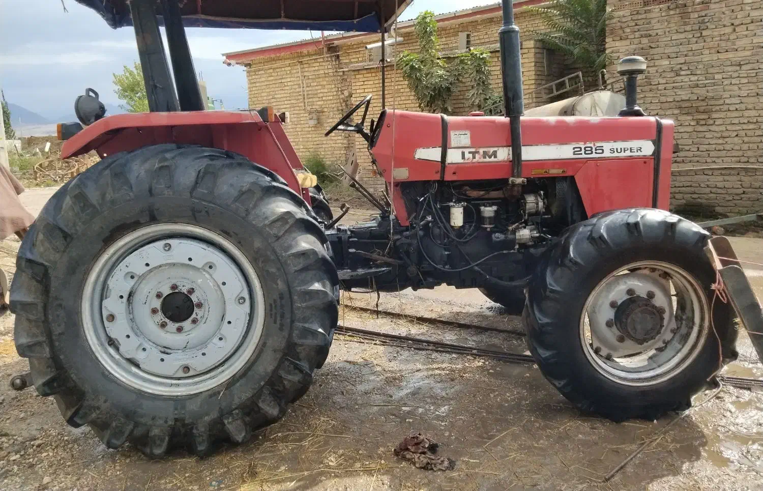 تراکتور ۲۸۵جفت فابریک موتور پلمپ|خودرو سنگین|گالیکش, |دیوار