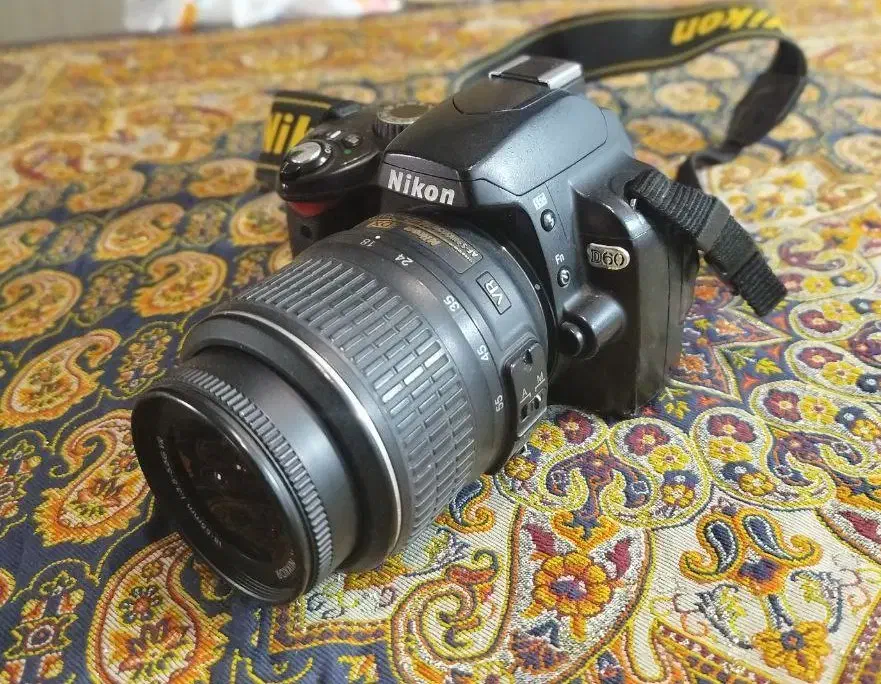 دوربین نیکون D60|دوربین عکاسی و فیلم‌برداری|مشهد, دانشجو|دیوار