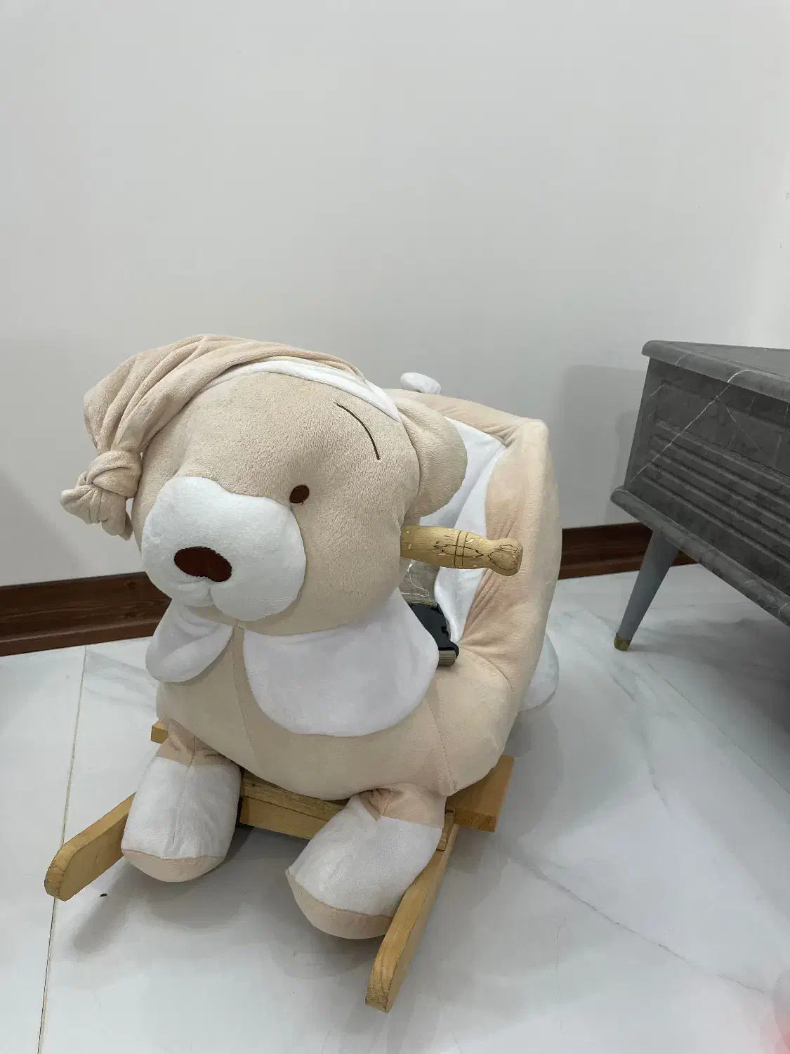 راکر کودک خرسی|اسباب‌بازی بچه|شیروان (خراسان), |دیوار